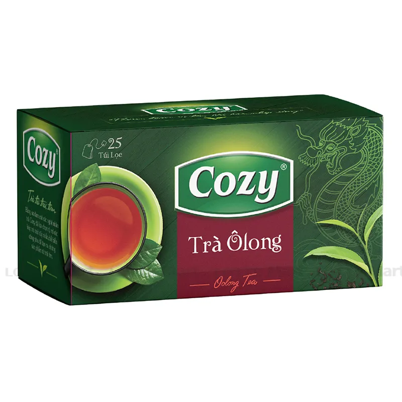 Trà Ô long Cozy túi lọc hộp 50g 25 túi