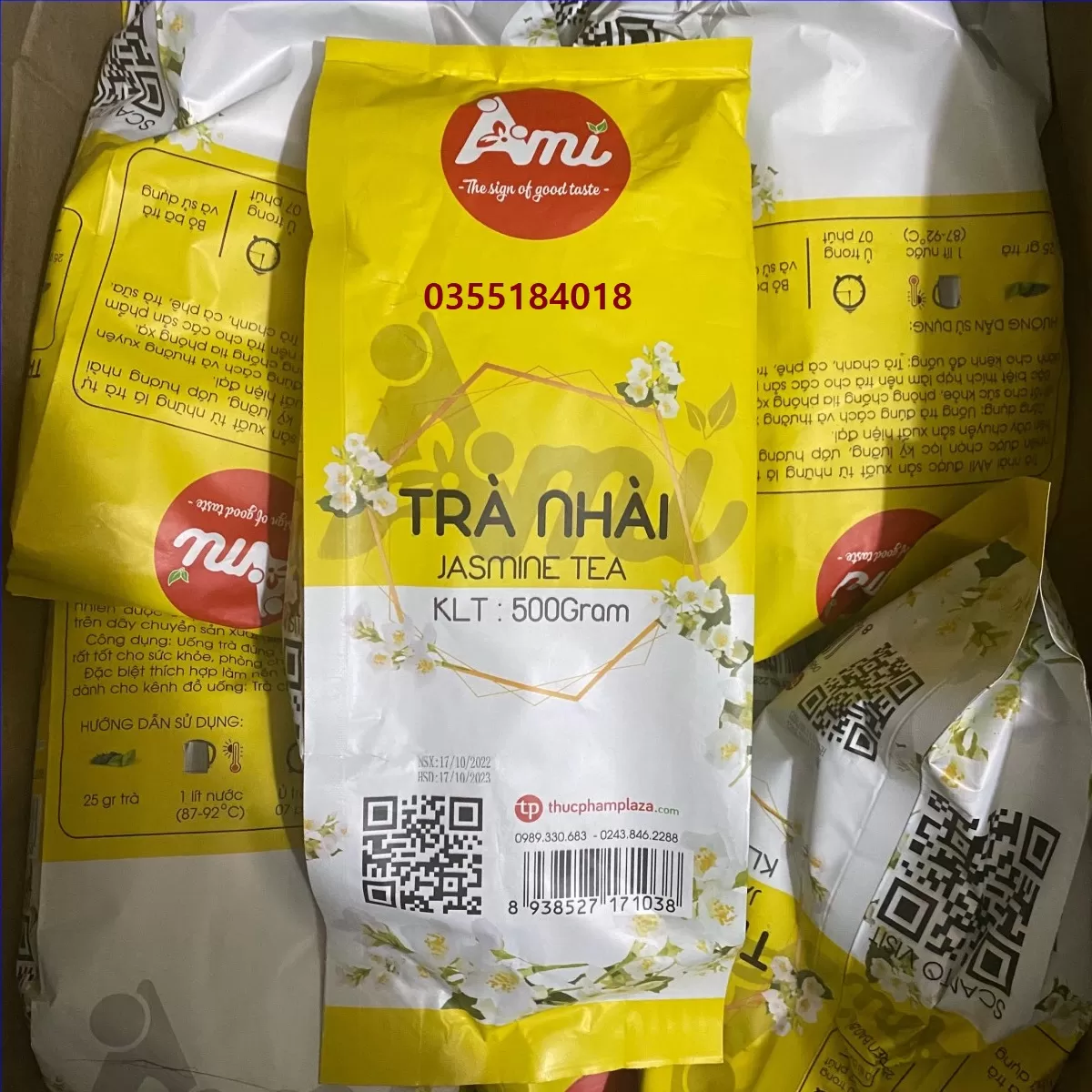 Trà nhài Ami gói 500g